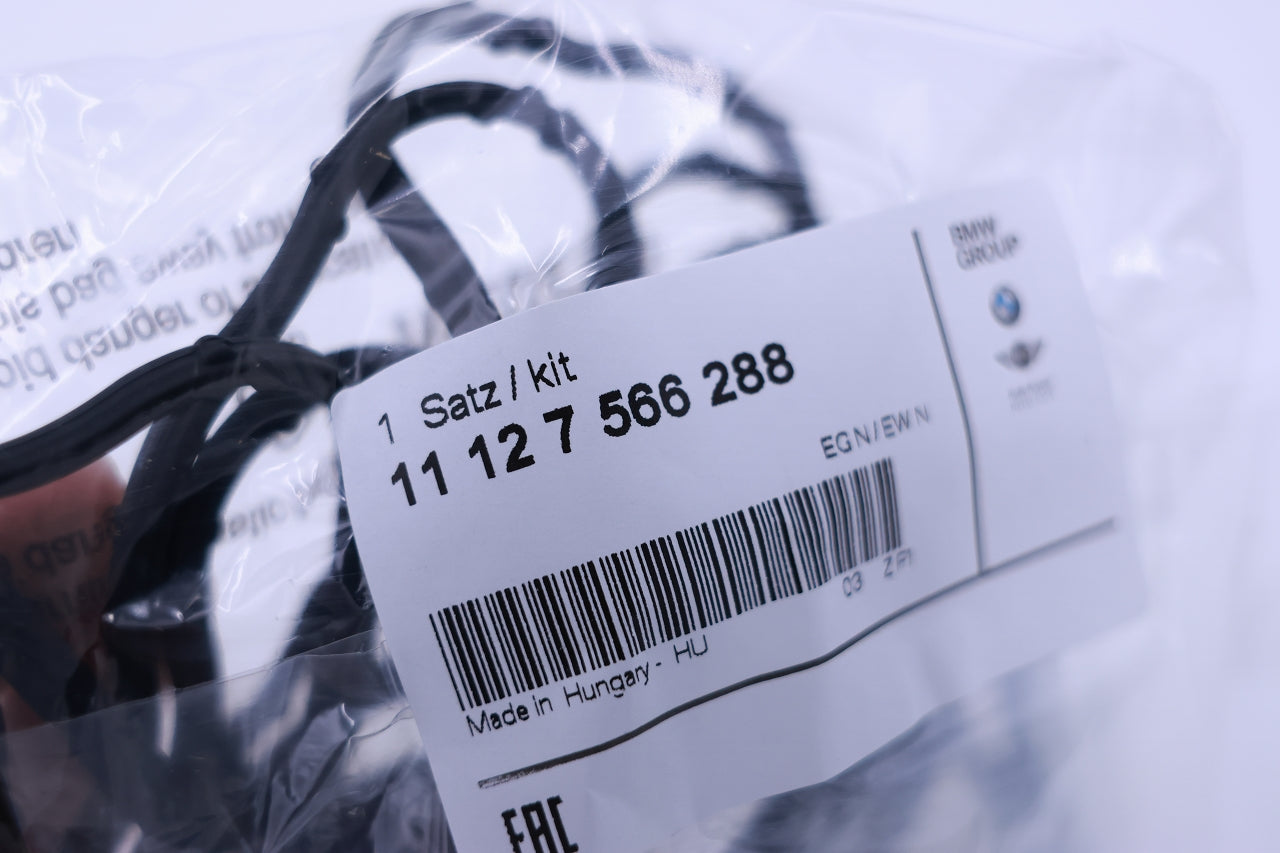 BMW M5 M6 など S63TUヘッドカバーガスケット左右バンクセット 1112 7566 288 1112 7566 289