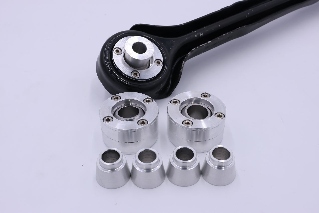 BMW E82 E87 E88 E90 E91など リアトーコンアーム用(トラッキングアーム)内側外側オリジナルピロブッシュ左右セット