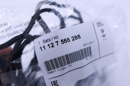 BMW M5 M6 など S63TUヘッドカバーガスケット左右バンクセット 1112 7566 288 1112 7566 289