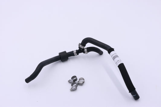 F10 F06 F12 F13 M5 M6 S63 純正シリンダーヘッド左右バンク間ホースとホースバンドのセット ベントパイプ エア抜きホース