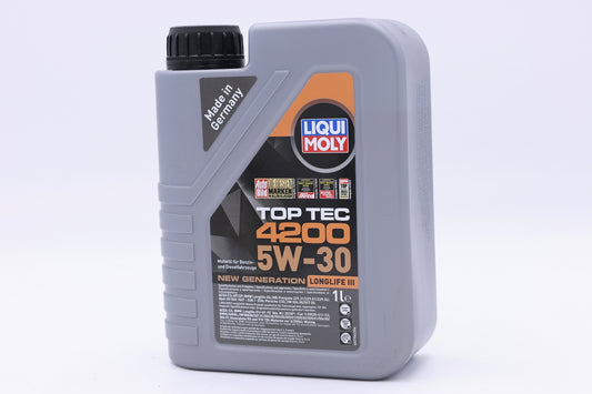 LIQUIMOLY toptec4200 5w-30 1リッターボトル 補充用に