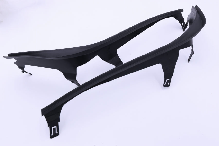 E46後期 クーペ　カブリオレ用純正ヘッドライトモール　左右セット