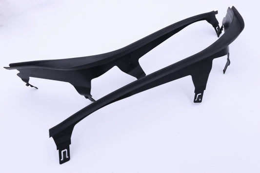 E46後期 クーペ カブリオレ用純正ヘッドライトモール 左右セット