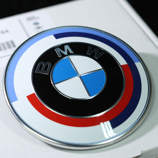 M社50周年記念エンブレム 82mm 51148087194